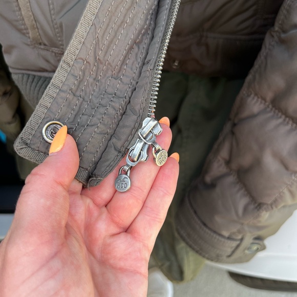 Gray Puffer Jacket - Picture 3 of 6